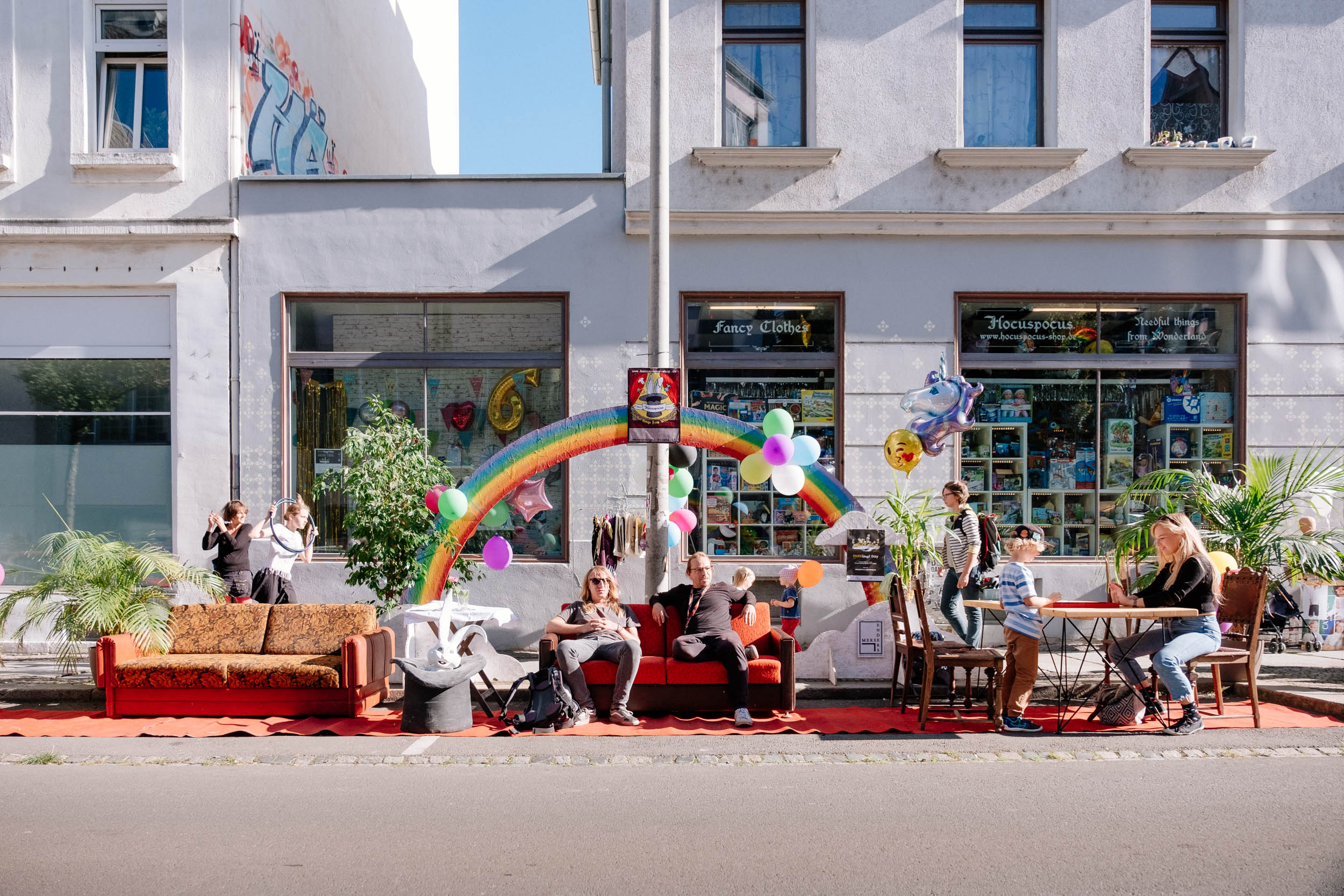 Am 15. September ist Internationaler PARK(ing) Day in Leipzig Ökolöwe